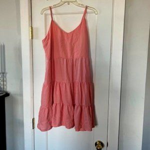 Pink Pleated Dress